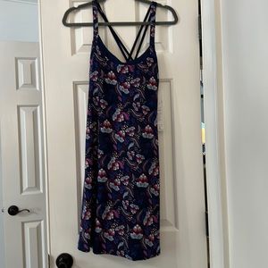 Title Nine Navy floral dress.
